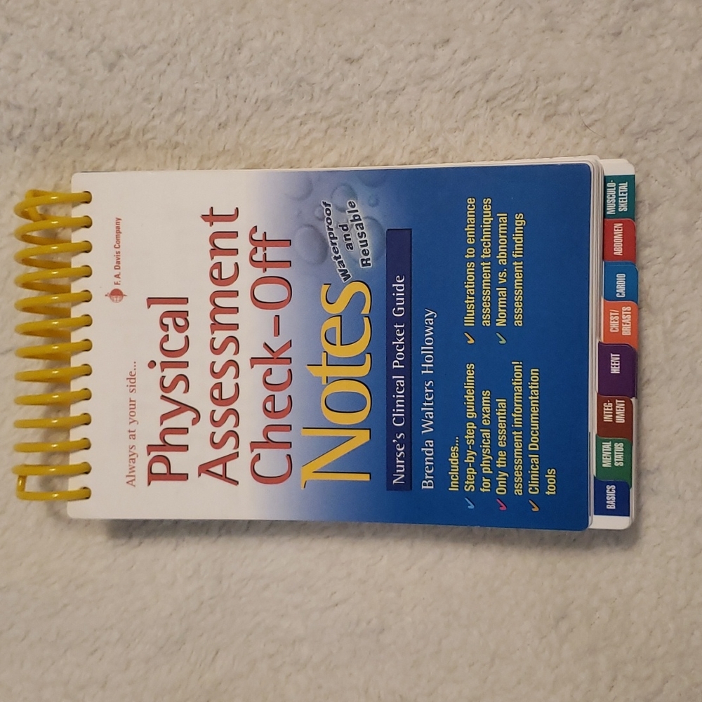 Davis's Physical Assessment Check-Off Notes Nursing